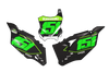 Kawasaki Number Background Decals - Nineteen