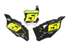 Kawasaki Number Background Decals - Nineteen