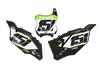 Kawasaki Number Background Decals - Nineteen