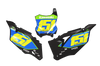 Kawasaki Number Background Decals - Nineteen