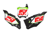 Kawasaki Number Background Decals - Nineteen
