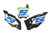 Kawasaki Number Background Decals - Nineteen