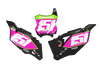 Kawasaki Number Background Decals - Nineteen