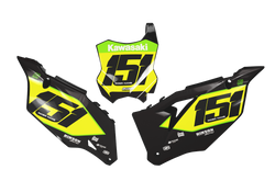Kawasaki Nineteen Number Background - KK KXF KDX KLX Models | All Years