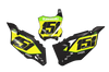 Kawasaki Number Background Decals - Nineteen