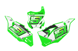 Kawasaki Ridge Number Background - KK KXF KDX KLX Models | All Years