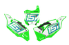 Kawasaki Number Background Decals - Ridge