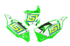 Kawasaki Number Background Decals - Ridge