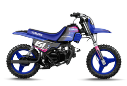 Yamaha Spider Pink Graphic Kit - YZ YZF WR TTR PW Models | All Years