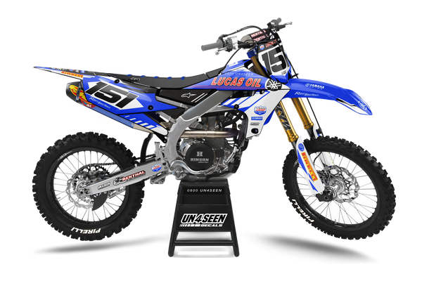 Yamaha Lucas Oil Graphic Kit - YZ YZF WR TTR PW Models | All Years