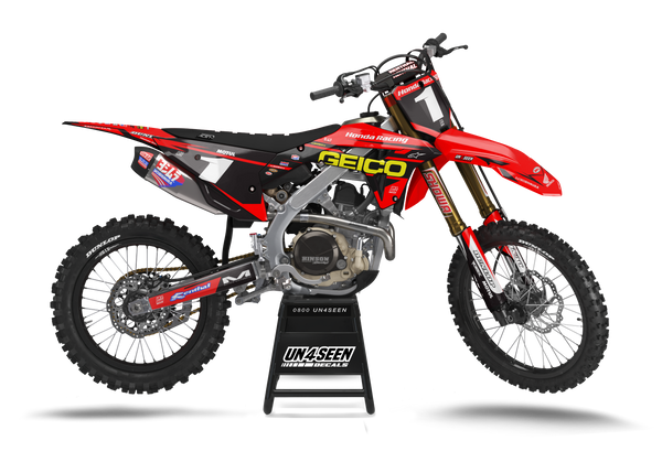 Honda Geico V2 Graphic Kit - CRF CR XR Models | All Years