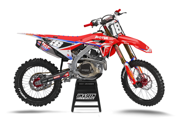 Honda Motul Graphic Kit - CRF CR XR Models | All Years