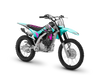Honda Crf125f Graphic Kit - Fern Teal