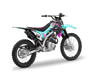 Honda Crf125f Graphic Kit - Fern Teal