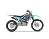 Honda Crf125f Graphic Kit - Fern Teal