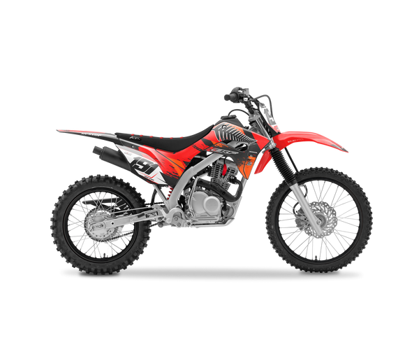 Honda Fern Orange Graphic Kit - CRF CR XR Models | All Years