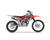 Honda Crf125f Graphic Kit - Fern Red