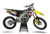 Suzuki Graphics Kit - Pastrami White