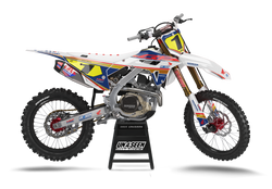 Honda Street Red Graphic Kit - CRF CR XR Models | All Years