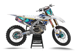 Honda Street Aqua Graphic Kit - CRF CR XR Models | All Years