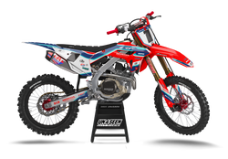 Honda Advance Aqua Graphic Kit - CRF CR XR Models | All Years