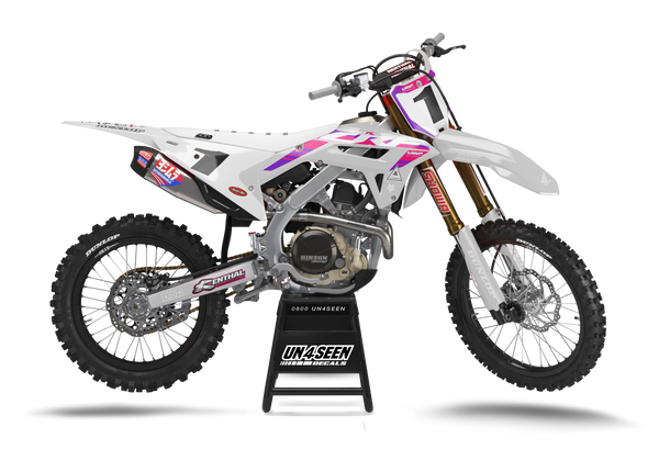 Honda Hover Grey Graphic Kit - CRF CR XR Models | All Years