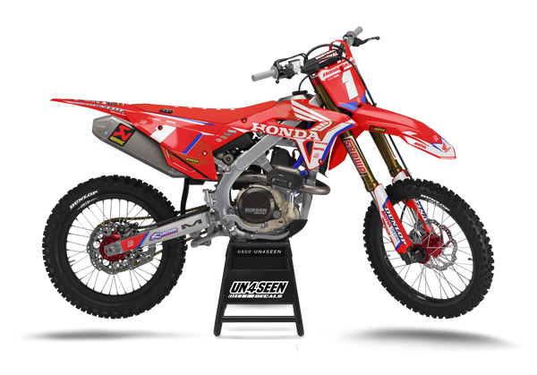 Honda Racing Wing Graphic Kit - CRF CR XR Models | All Years