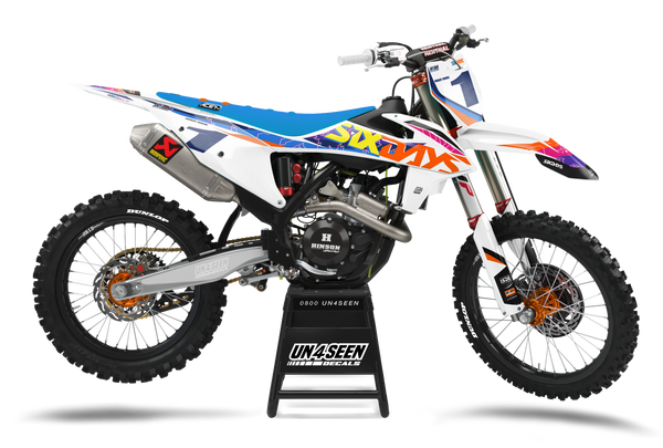 KTM Six Days Graphic Kit - SX SXF XC XCF EXC EXCF Models | All Years