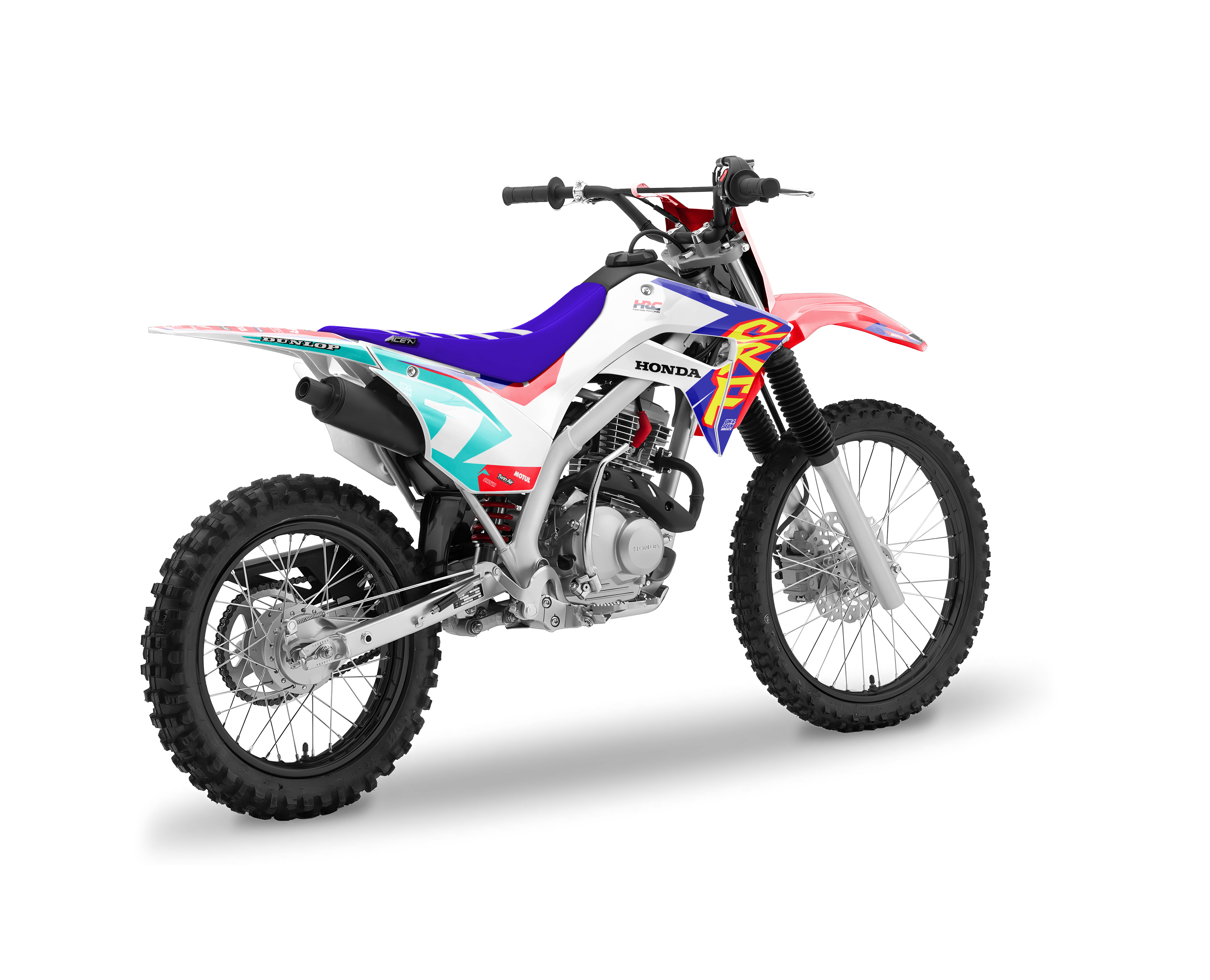 Honda Crf125f Graphic Kit - Retro