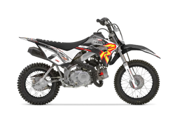 Honda Retro 94 Tweaked Yellow Graphic Kit - CRF CR XR Models | All Years