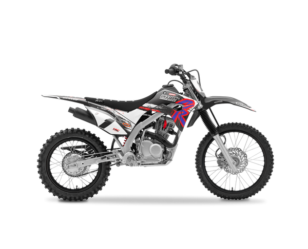 Honda Retro 94 Tweaked Purple Graphic Kit - CRF CR XR Models | All Years