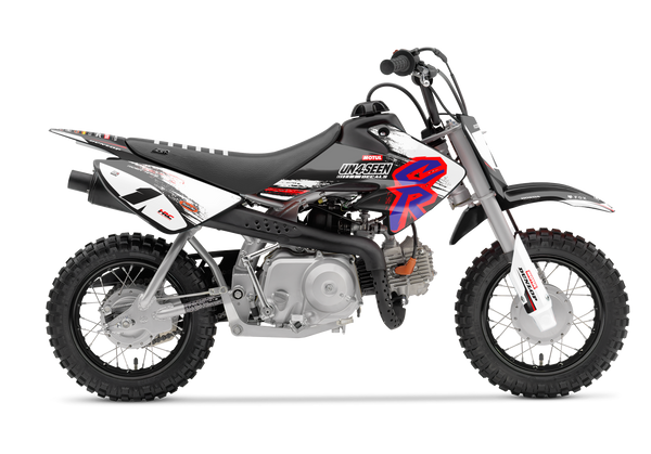 Honda Retro 94 Tweaked Purple Graphic Kit - CRF CR XR Models | All Years