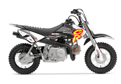 Honda Retro 94 Tweaked Yellow Graphic Kit - CRF CR XR Models | All Years