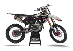 Honda Abide Grey Graphic Kit - CRF CR XR Models | All Years