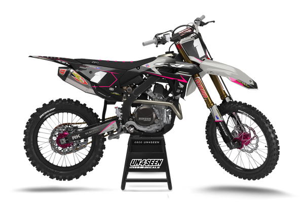 Honda Abide Grey Graphic Kit - CRF CR XR Models | All Years
