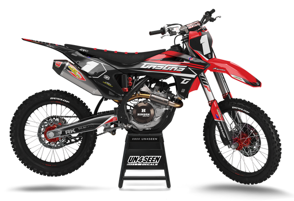 Gasgas Abide Red Graphic Kit - MC EC ES EX Models | All Years