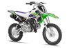 KLX110 Graphics Kit - Splitfire Green