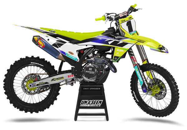 KTM Early Flo Graphic Kit - SX SXF XC XCF EXC EXCF Models | All Years