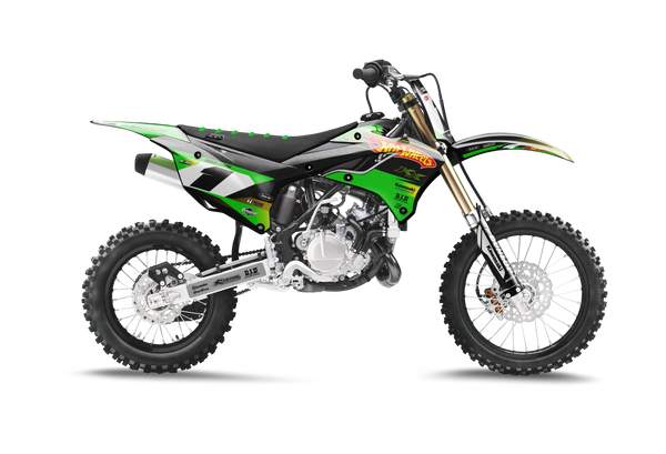 Kawasaki Hotwheels Graphic Kit - KK KXF KDX KLX Models | All Years