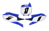 Yamaha Number Background Decals - Easy