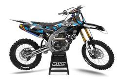 Yamaha Camo Blackout Cyan Graphic Kit - YZ YZF WR TTR PW Models | All Years