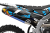 Yamaha Graphics Kit - Camo Blackout Cyan