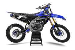 Yamaha Abide Blue Graphic Kit - YZ YZF WR TTR PW Models | All Years