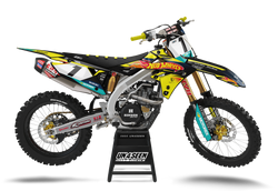 Suzuki Hotwheels Graphic Kit - RMZ RM RMX DR DRZ JR Models | All Years