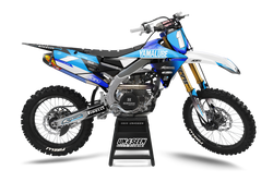 Yamaha Yamalube Cyan Graphic Kit - YZ YZF WR TTR PW Models | All Years