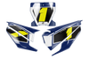 Husqvarna Number Background Decals - Swoop