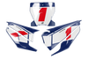 Husqvarna Number Background Decals - Swoop