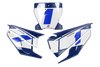 Husqvarna Number Background Decals - Swoop