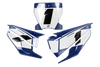 Husqvarna Number Background Decals - Swoop