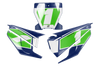 Husqvarna Number Background Decals - Swoop